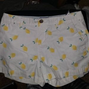 Old navy lemon shorts
